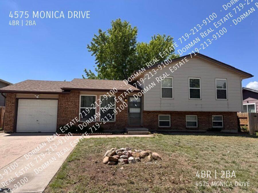 House for rent at 4575 Monica Dr, Colorado Springs, CO 80916