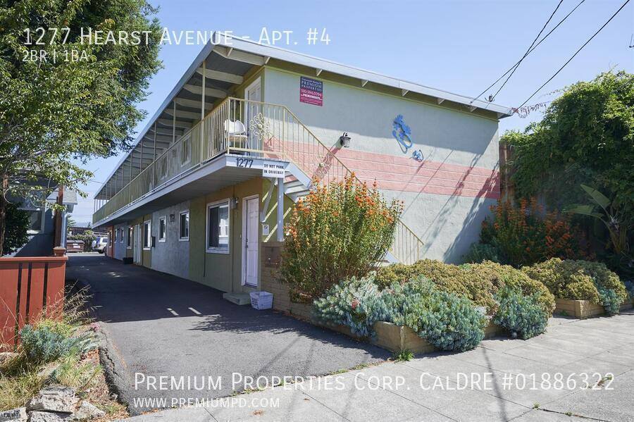 Apartment for rent at 1277 Hearst Ave, Berkeley, CA 94702