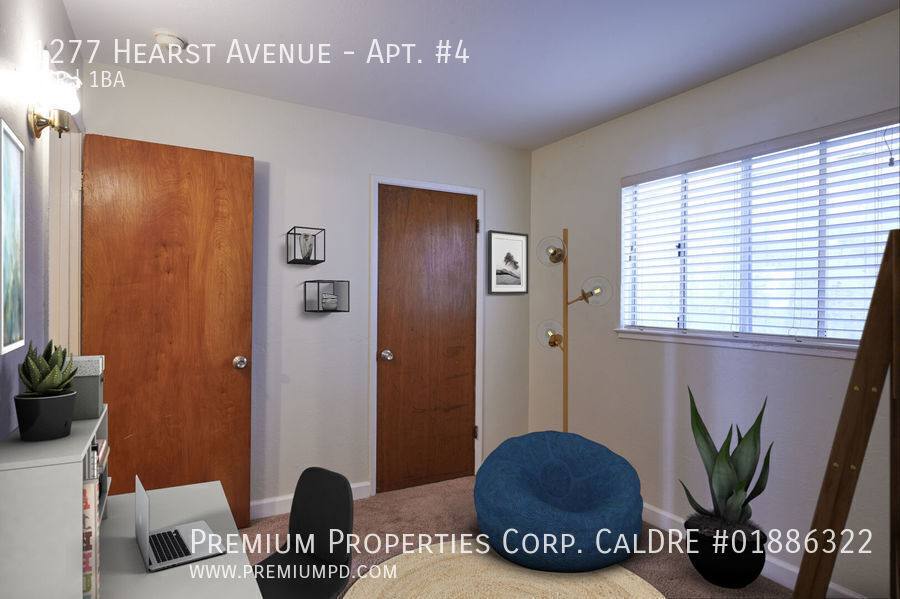 Apartment for rent at 1277 Hearst Ave, Berkeley, CA 94702