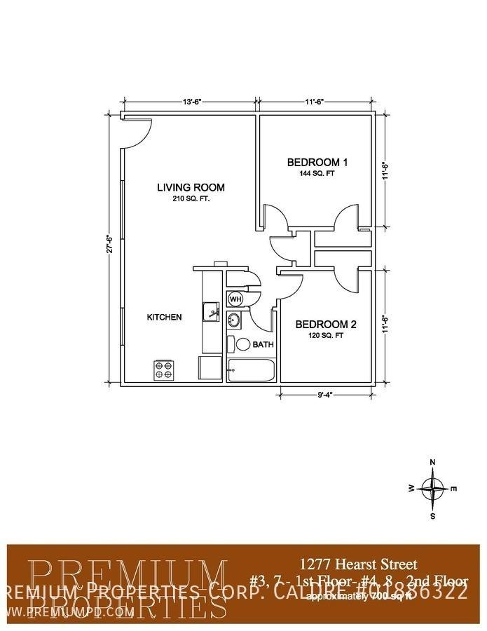 Apartment for rent at 1277 Hearst Ave, Berkeley, CA 94702