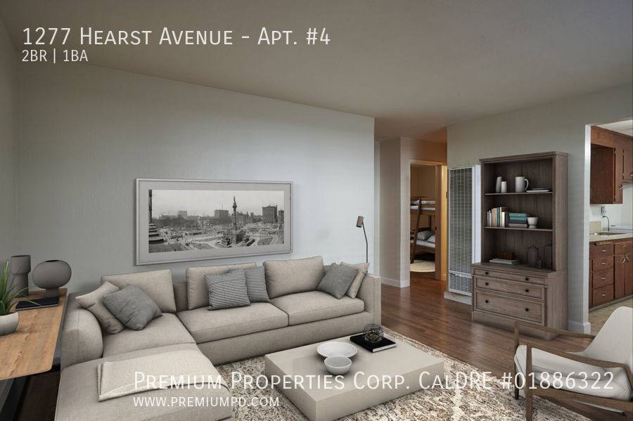 Apartment for rent at 1277 Hearst Ave, Berkeley, CA 94702
