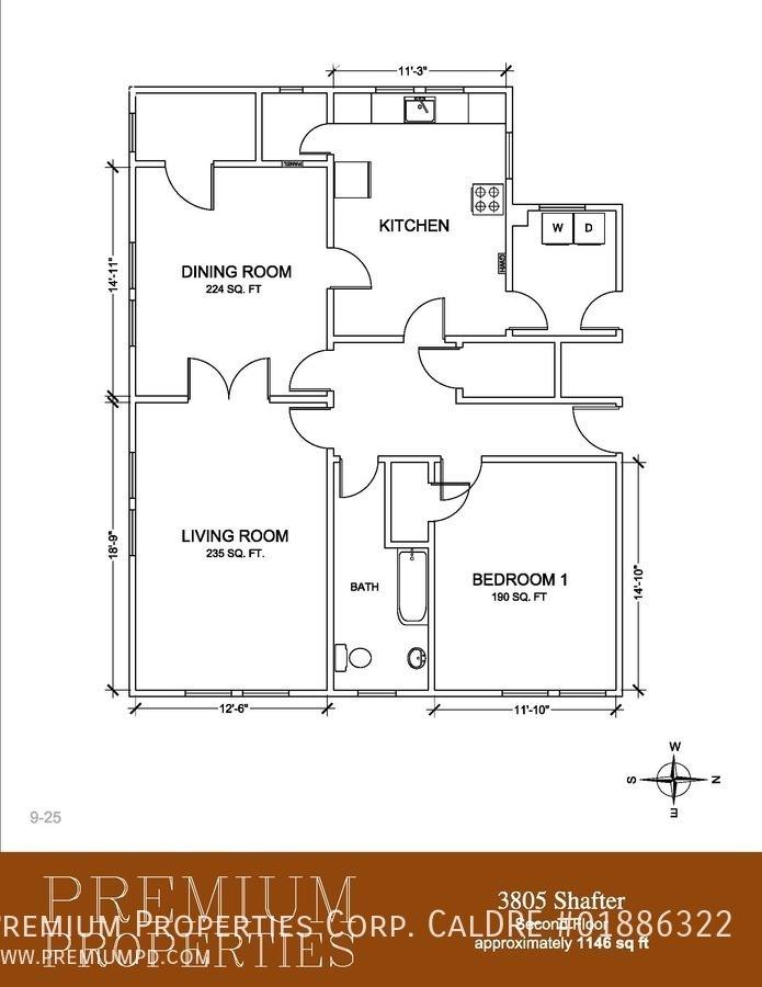 Apartment for rent at 3805 Shafter Ave, Oakland, CA 94609