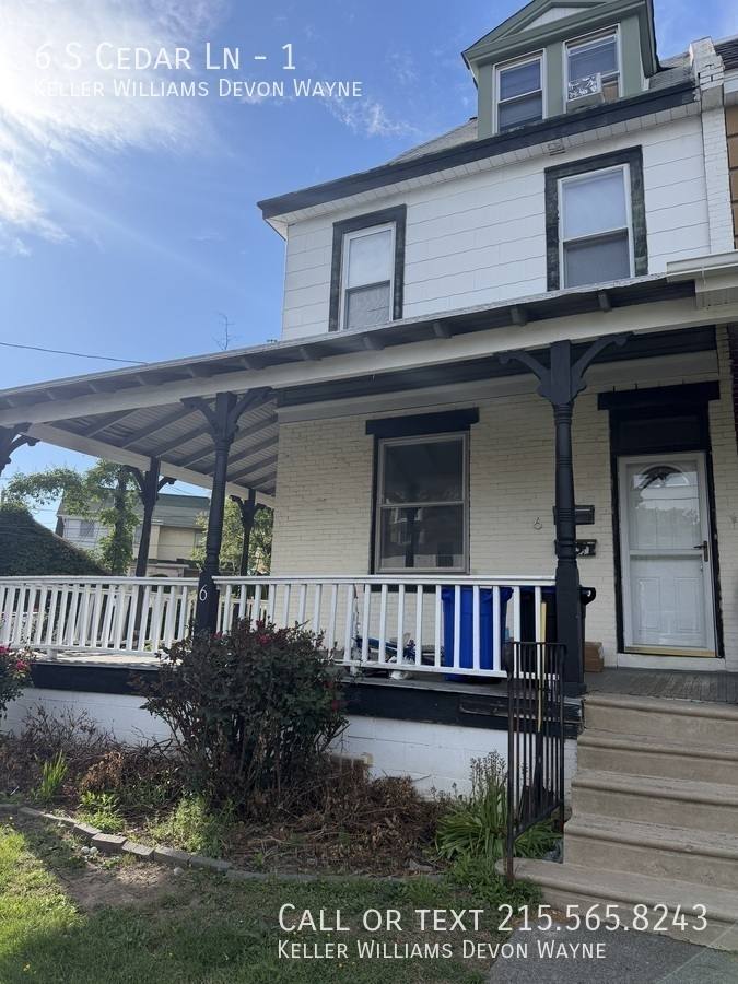 Apartment for rent at 6 S Cedar Lane #1, Upper Darby, PA 19082