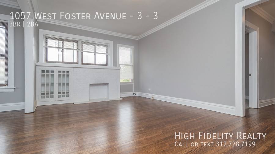 Apartment for rent at 1057 W Foster Ave #3, Chicago, IL 60640