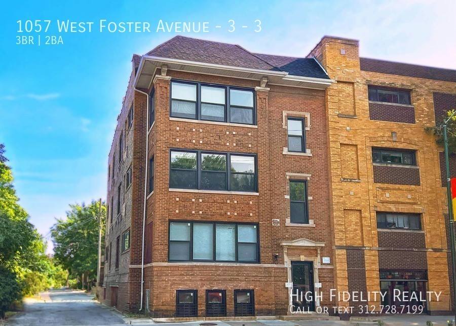 Apartment for rent at 1057 W Foster Ave #3, Chicago, IL 60640