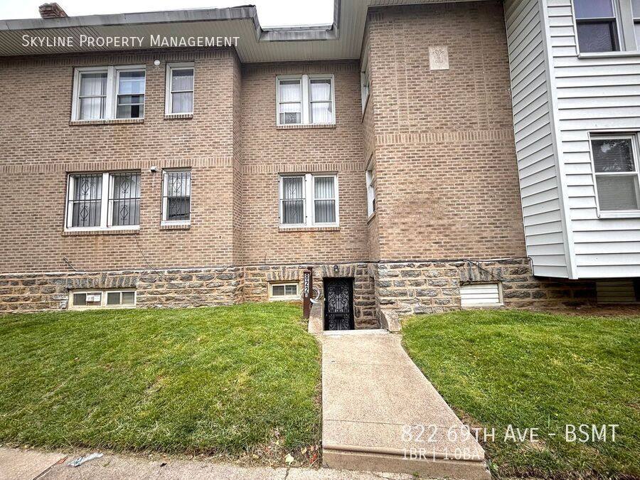 Apartment for rent at 822 69th Ave #BSMT, Philadelphia, PA 19126