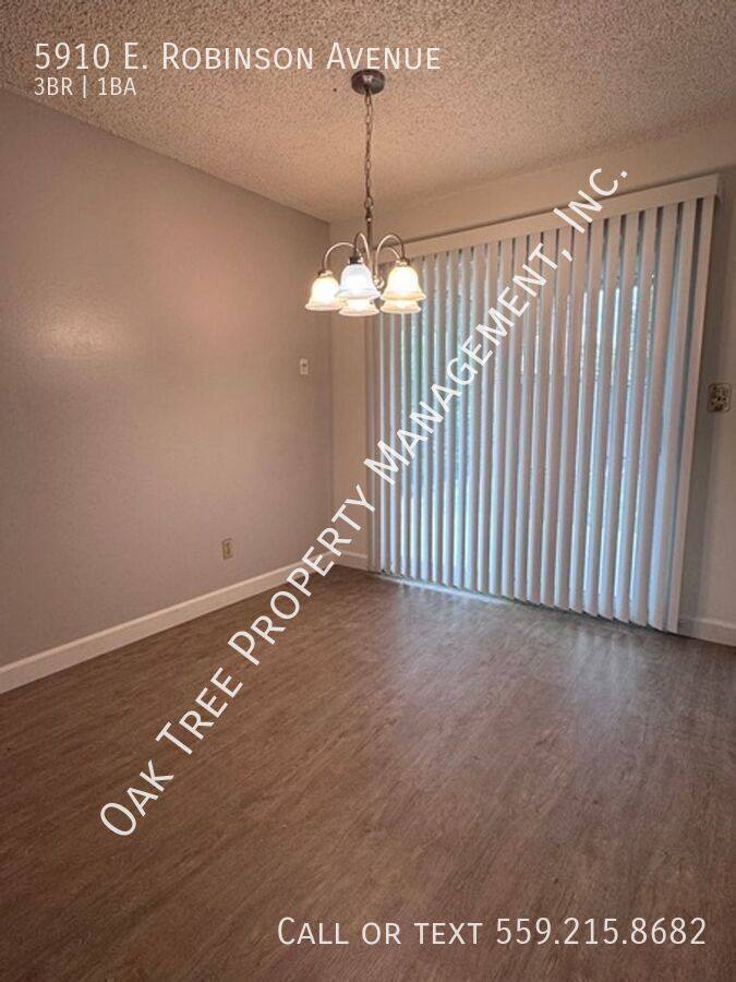 House for rent at 5910 E Robinson Ave, Fresno, CA 93727