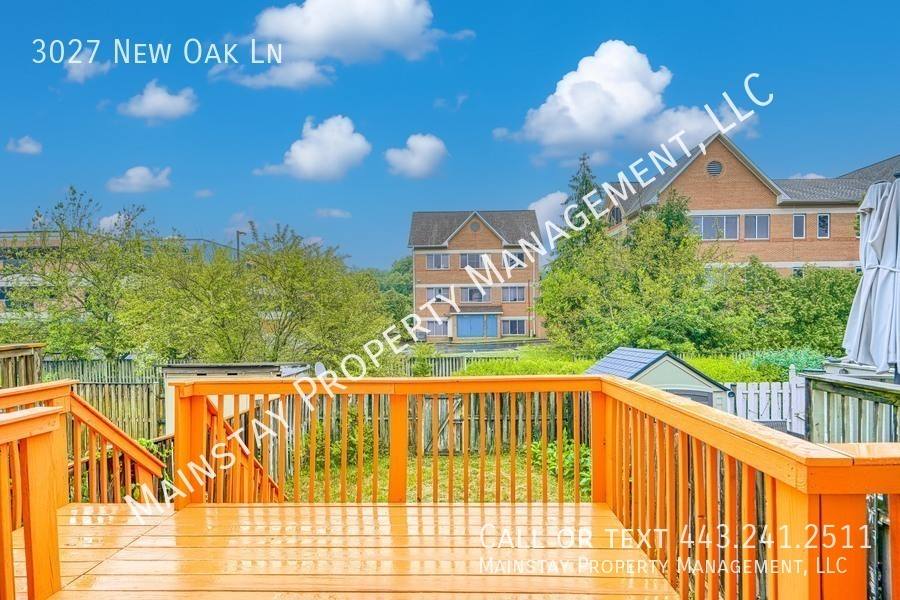 Townhouse for rent at 3027 New Oak Lane, Bowie, MD 20716