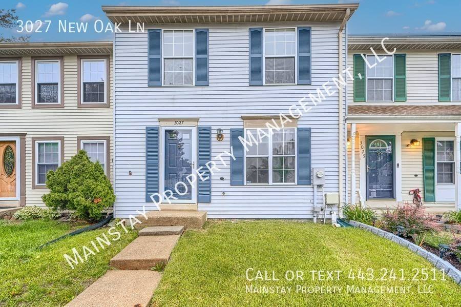 Townhouse for rent at 3027 New Oak Lane, Bowie, MD 20716