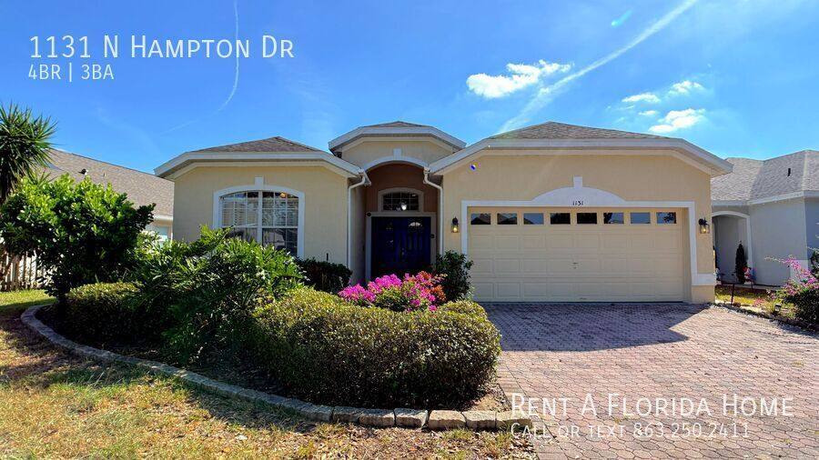 House for rent at 1131 N Hampton Dr, Davenport, FL 33897