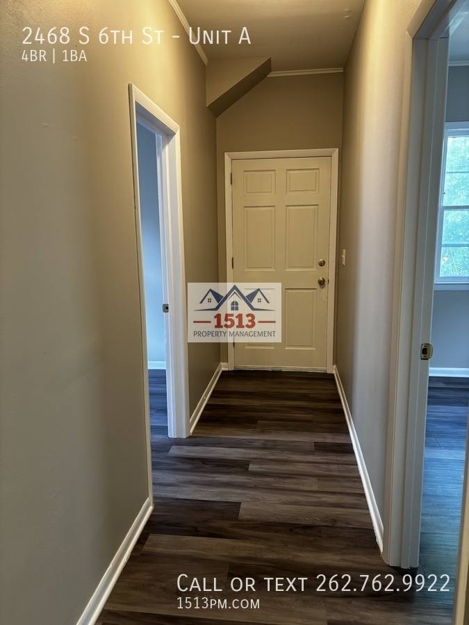 Apartment for rent at 2468 S 6th St #A, Milwaukee, WI 53215