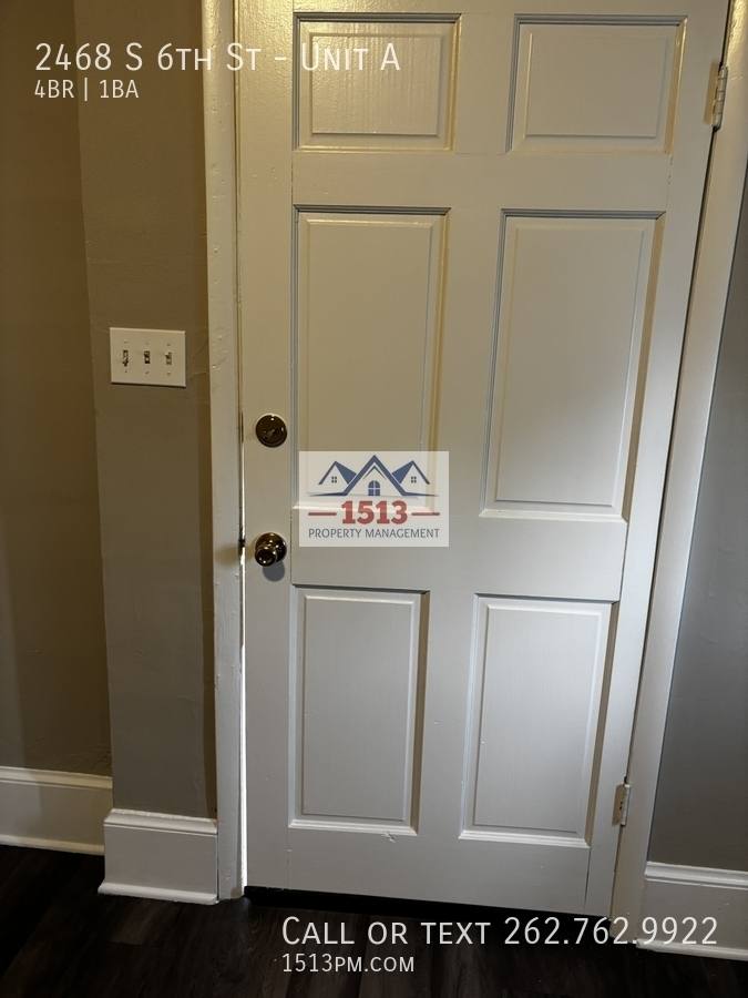 Apartment for rent at 2468 S 6th St #A, Milwaukee, WI 53215