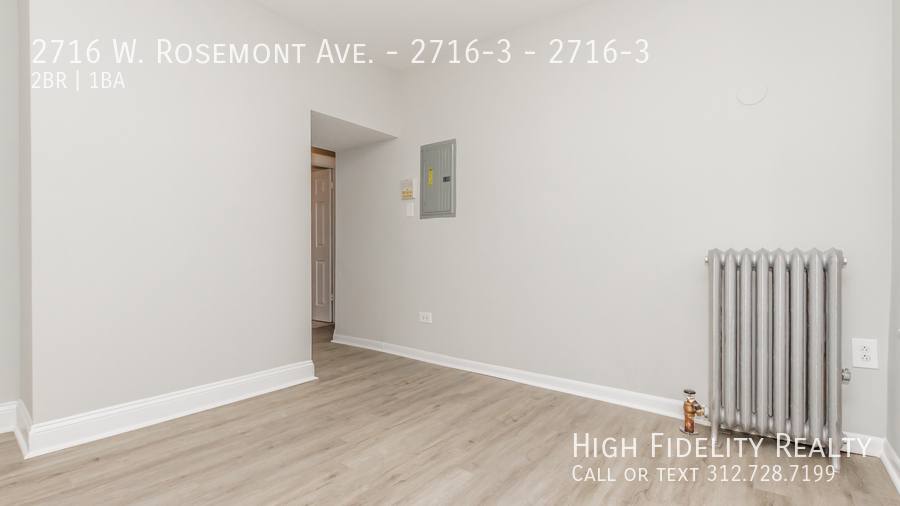 Apartment for rent at 2716 W Rosemont Ave #3, Chicago, IL 60659