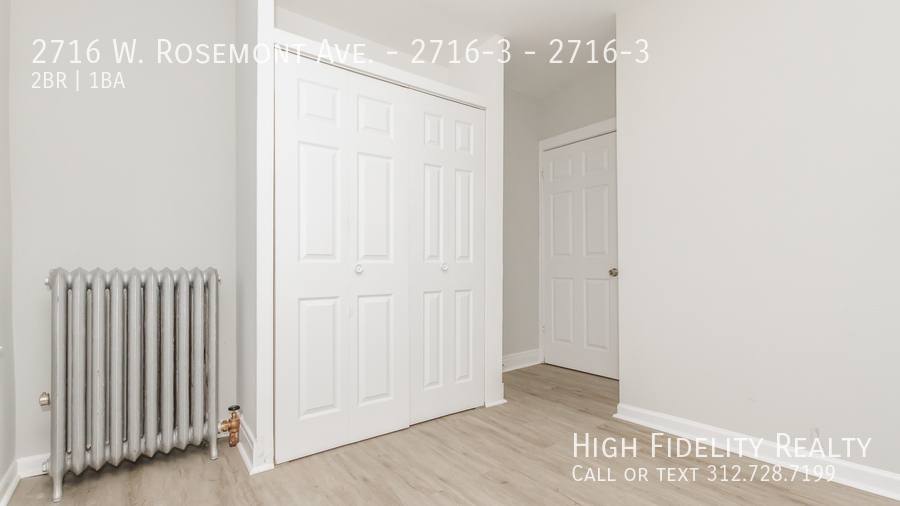 Apartment for rent at 2716 W Rosemont Ave #3, Chicago, IL 60659