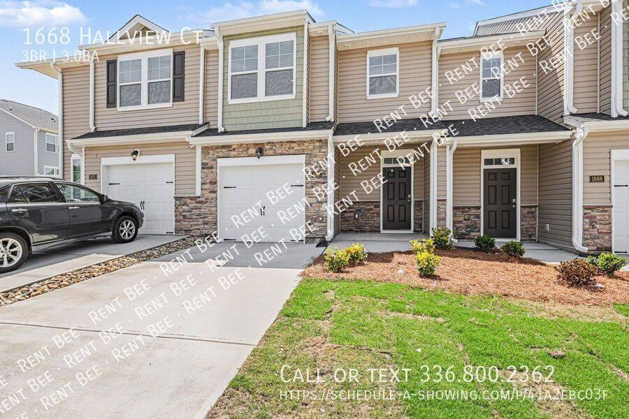 Townhouse for rent at 1668 Hallview Court, Kernersville, NC 27284