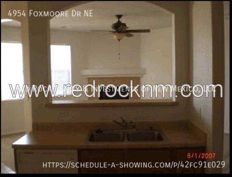 House for rent at 4954 Foxmoore Dr NE, Rio Rancho, NM 87144