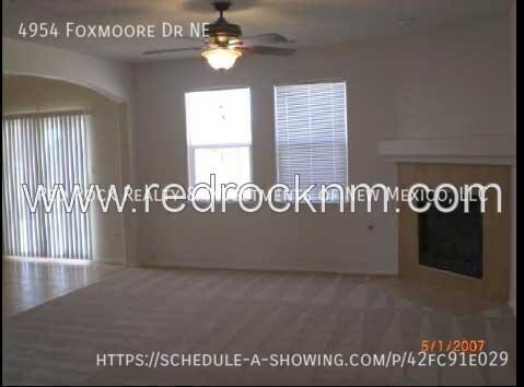House for rent at 4954 Foxmoore Dr NE, Rio Rancho, NM 87144