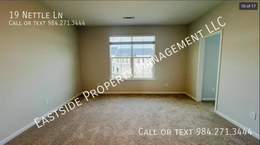 Townhouse for rent at 19 Nettle Lane, Clayton, NC 27520