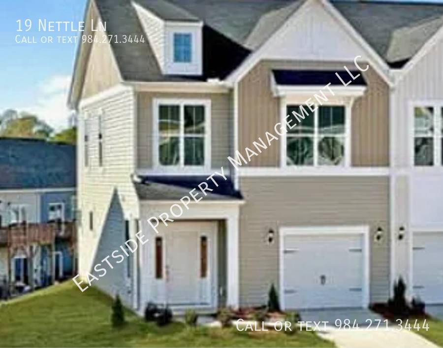 Townhouse for rent at 19 Nettle Lane, Clayton, NC 27520