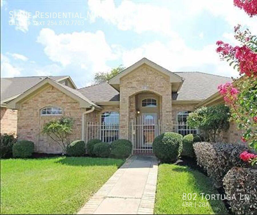 House for rent at 802 Tortuga Lane, Killeen, TX 76542