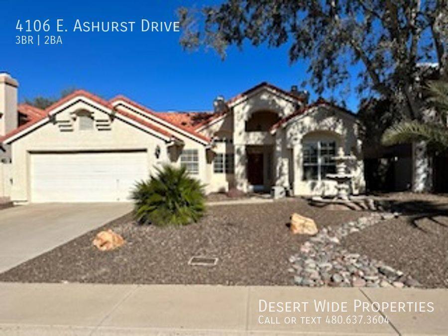 House for rent at 4106 E Ashurst Dr, Phoenix, AZ 85048