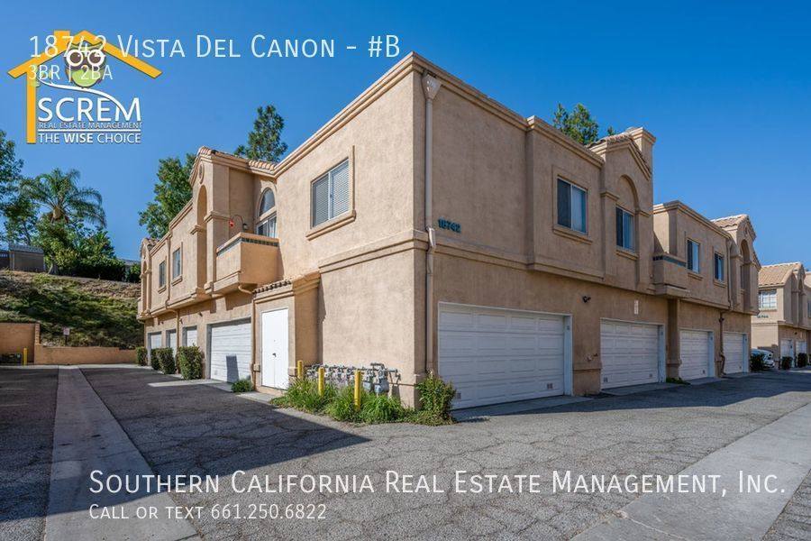 Townhouse for rent at 18742 Vista Del Canon #B, Newhall, CA 91321