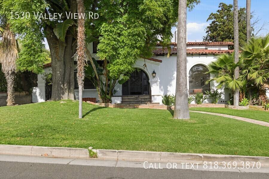 House for rent at 1530 Valley View Rd, Glendale, CA 91202
