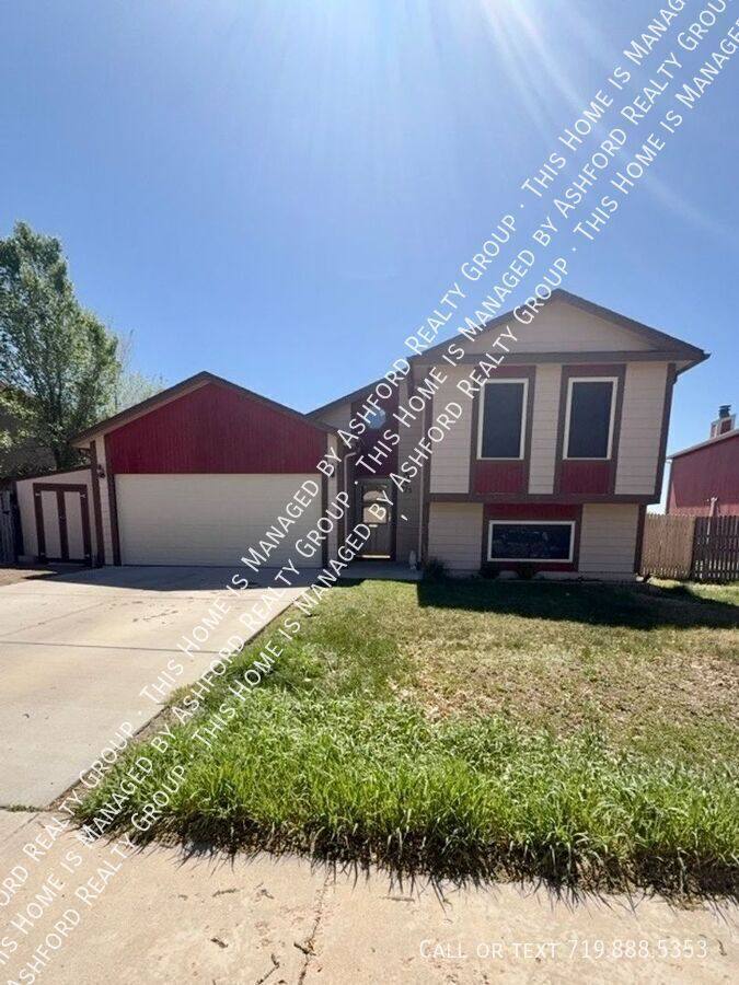 House for rent at 975 Daffodil St, Fountain, CO 80817