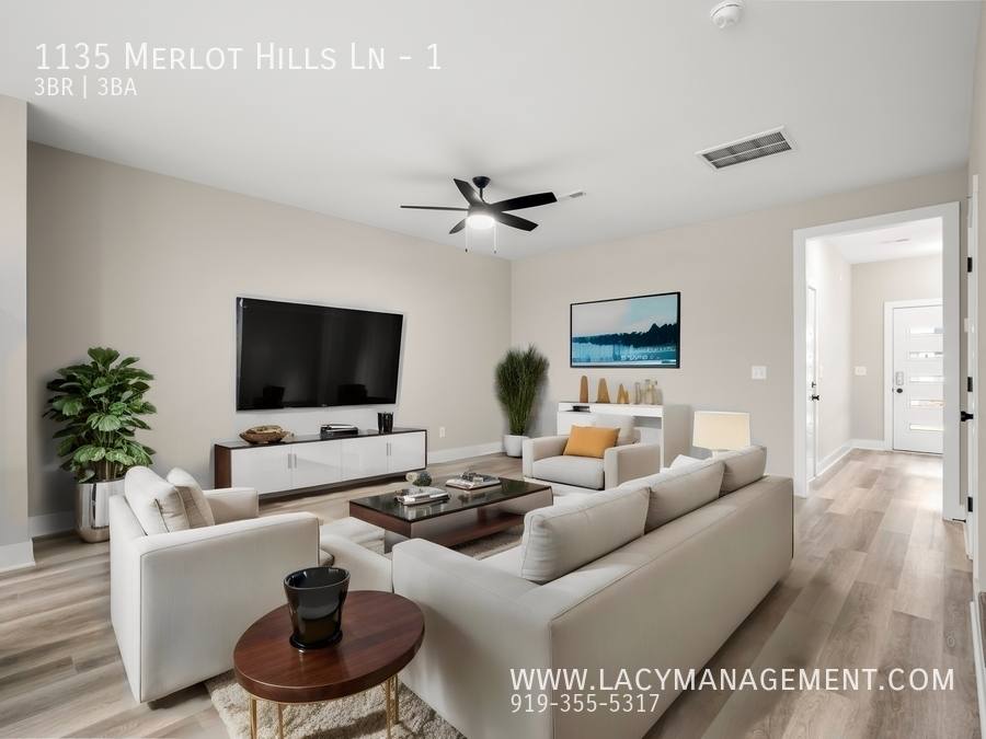 Townhouse for rent at 1135 Merlot Hills Lane #1, Durham, NC 27704