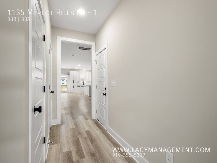 Townhouse for rent at 1135 Merlot Hills Lane #1, Durham, NC 27704