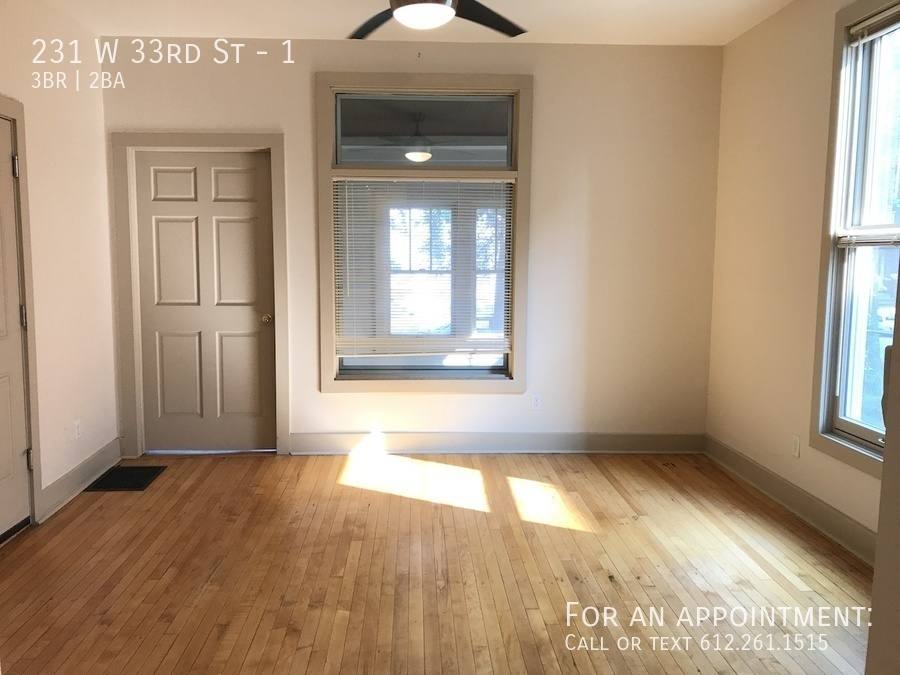 Apartment for rent at 231 W 33rd St #1, Minneapolis, MN 55408