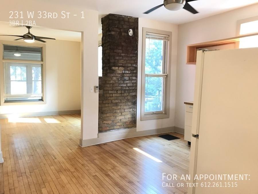 Apartment for rent at 231 W 33rd St #1, Minneapolis, MN 55408