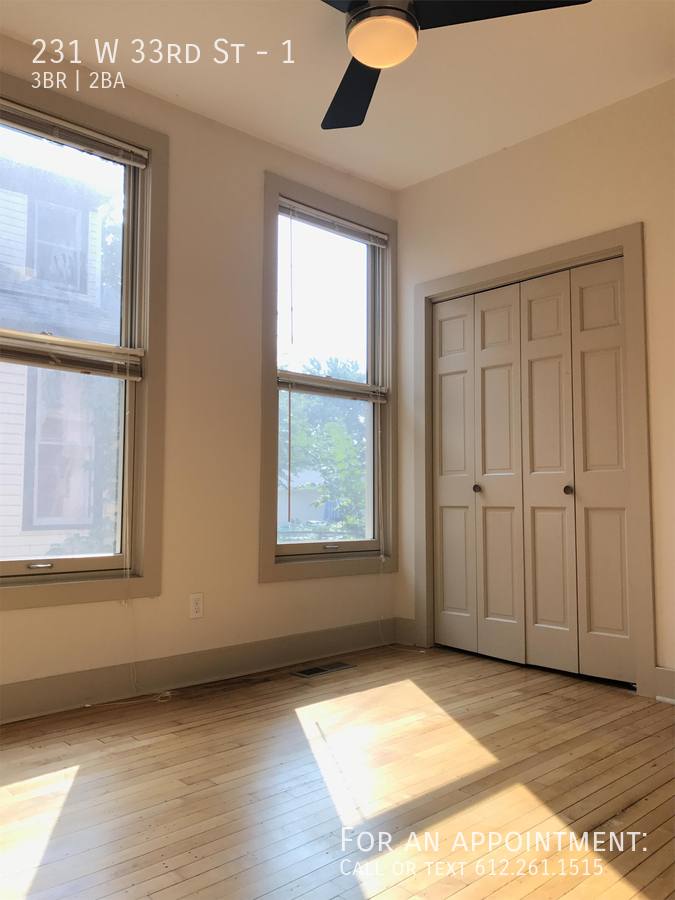 Apartment for rent at 231 W 33rd St #1, Minneapolis, MN 55408
