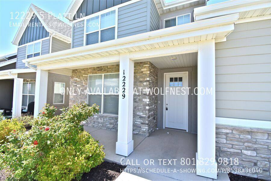 Townhouse for rent at 12229 S Platt Lane, Herriman, UT 84096