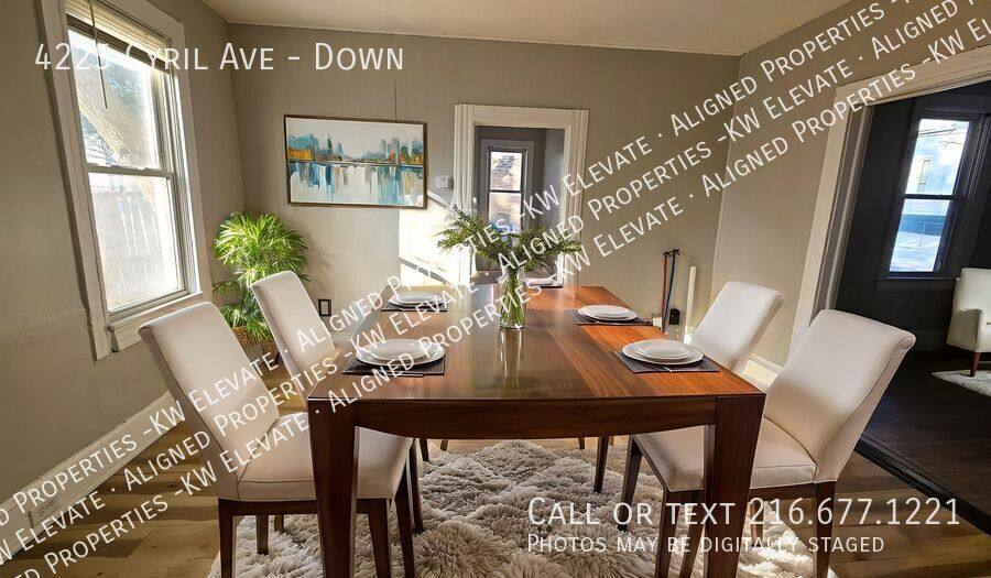 Apartment for rent at 4225 Cyril Ave #DOWN, Cleveland, OH 44109