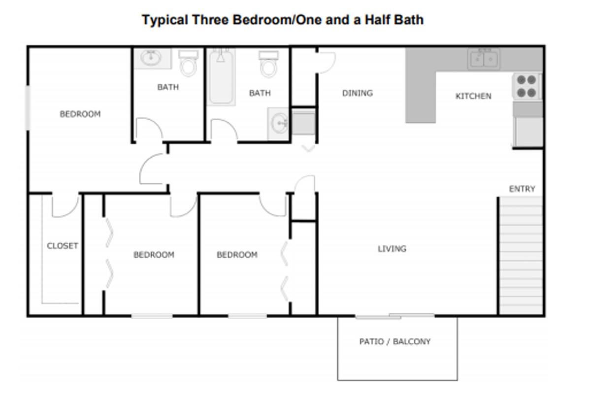 Apartment for rent at 44-48 E Birchwood Ave, Tomahawk, WI 54487