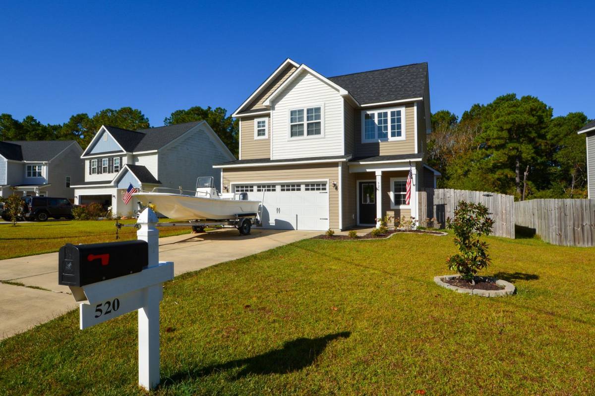 House for rent at 520 Everett Glades, Sneads Ferry, NC 28460