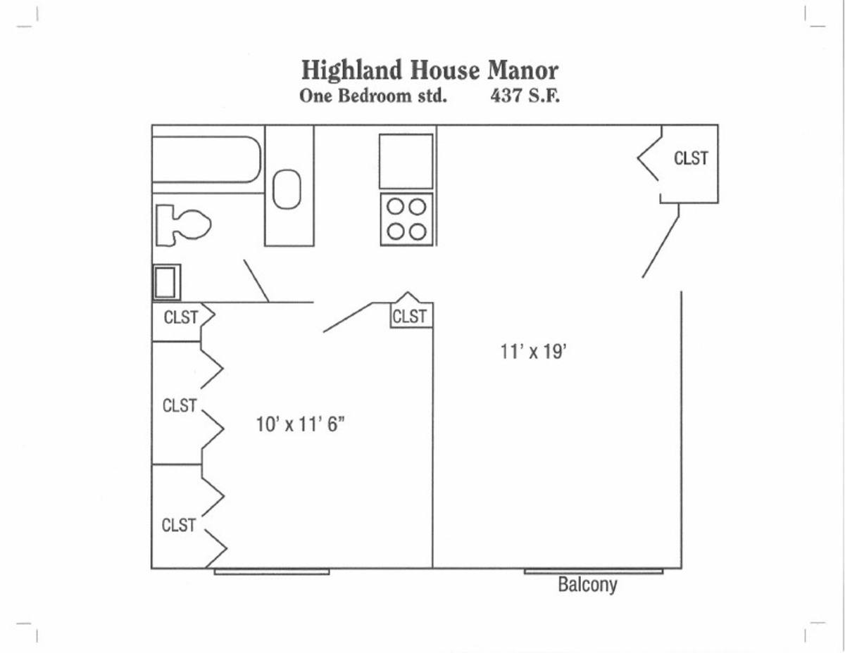 Apartment for rent at 45 W High St, Painesville, OH 44077