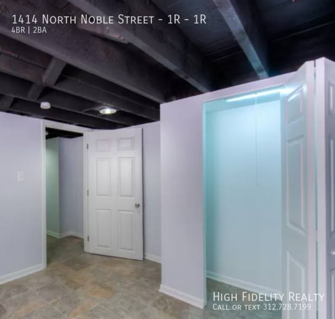 Apartment for rent at 1414 N Noble St #1R, Chicago, IL 60642