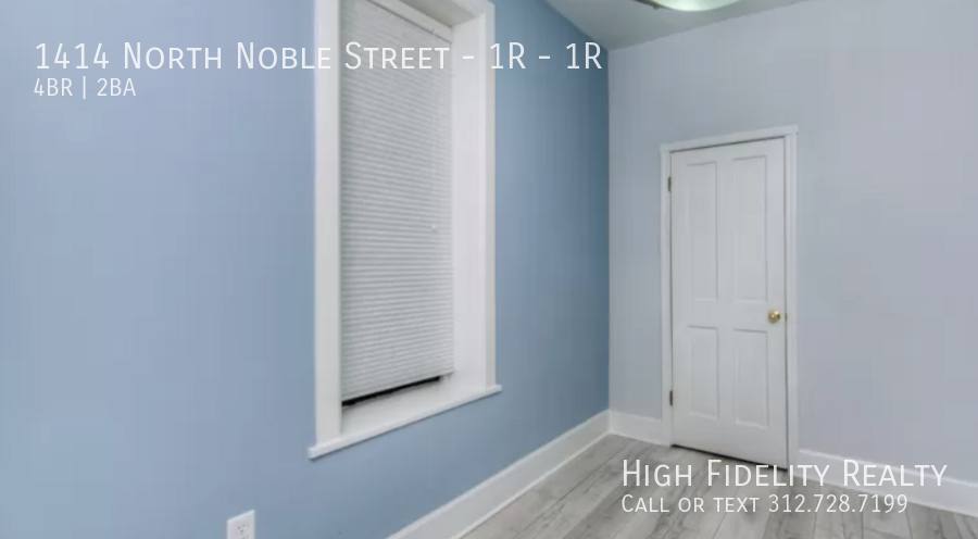 Apartment for rent at 1414 N Noble St #1R, Chicago, IL 60642