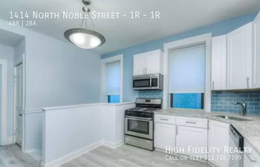 Apartment for rent at 1414 N Noble St #1R, Chicago, IL 60642