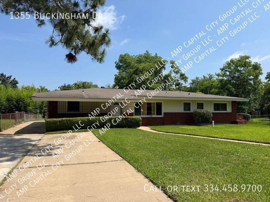 House for rent at 1355 Buckingham Dr, Montgomery, AL 36116