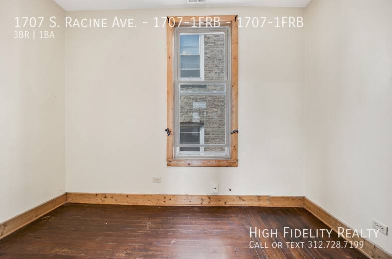 Apartment for rent at 1707 S Racine Ave #1FRB, Chicago, IL 60608