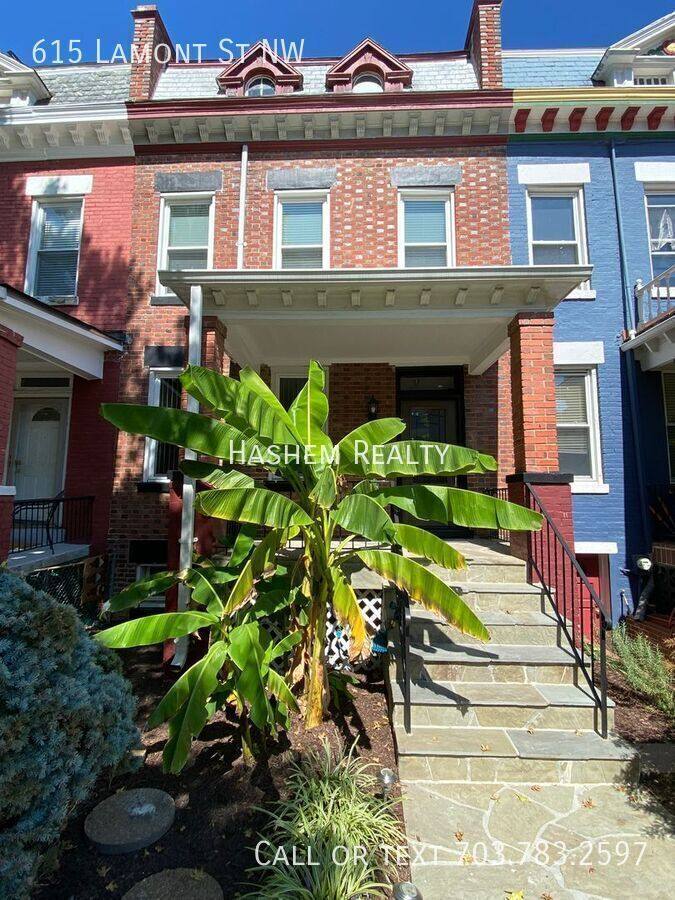 House for rent at 615 Lamont St NW, Washington, DC 20010