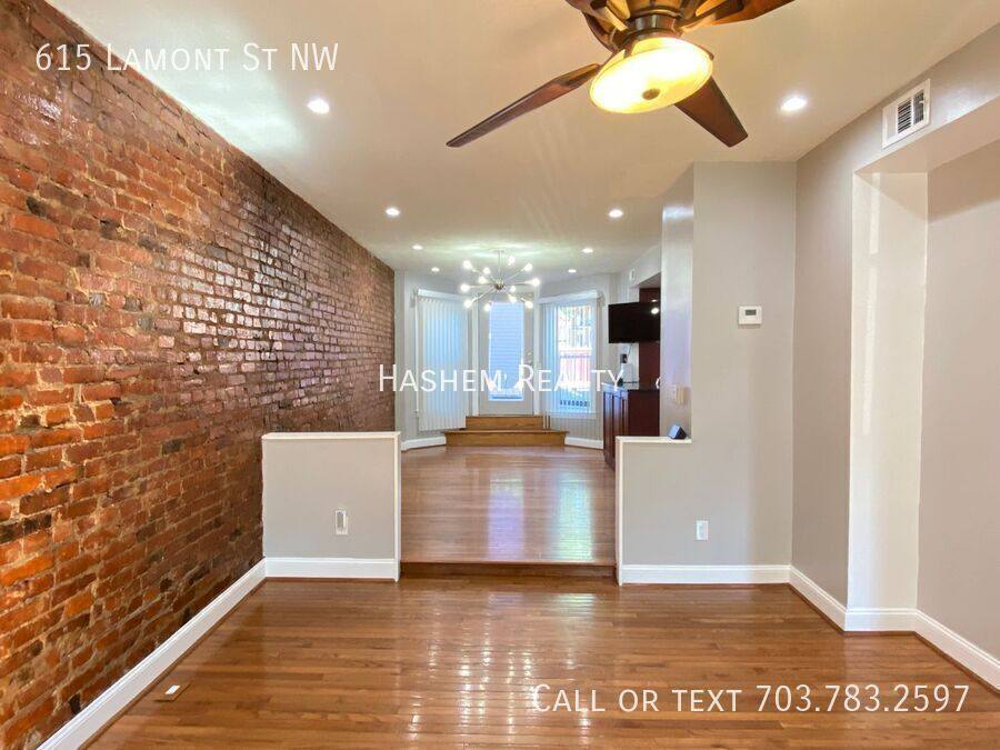 House for rent at 615 Lamont St NW, Washington, DC 20010