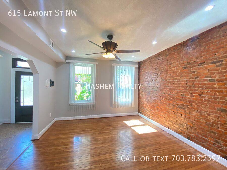 House for rent at 615 Lamont St NW, Washington, DC 20010