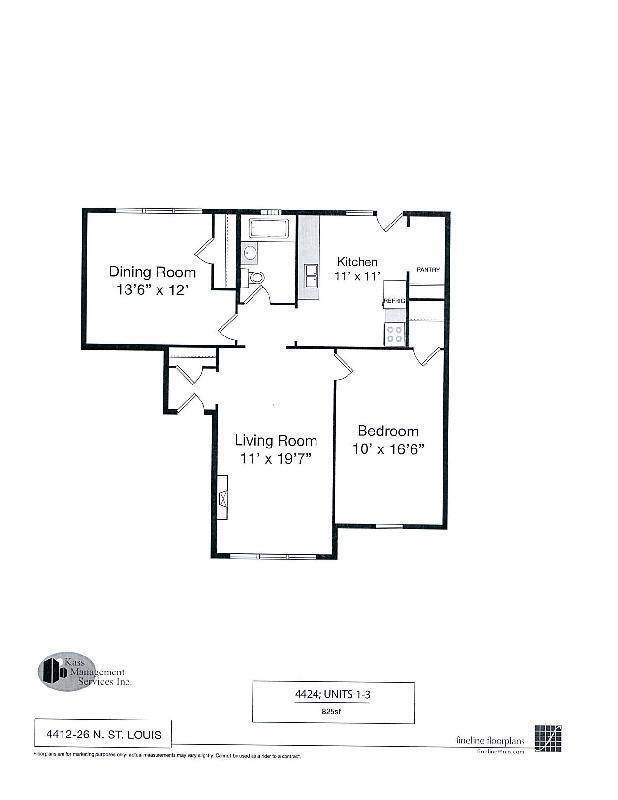Apartment for rent at 4424 N St Louis Ave #3A, Chicago, IL 60625