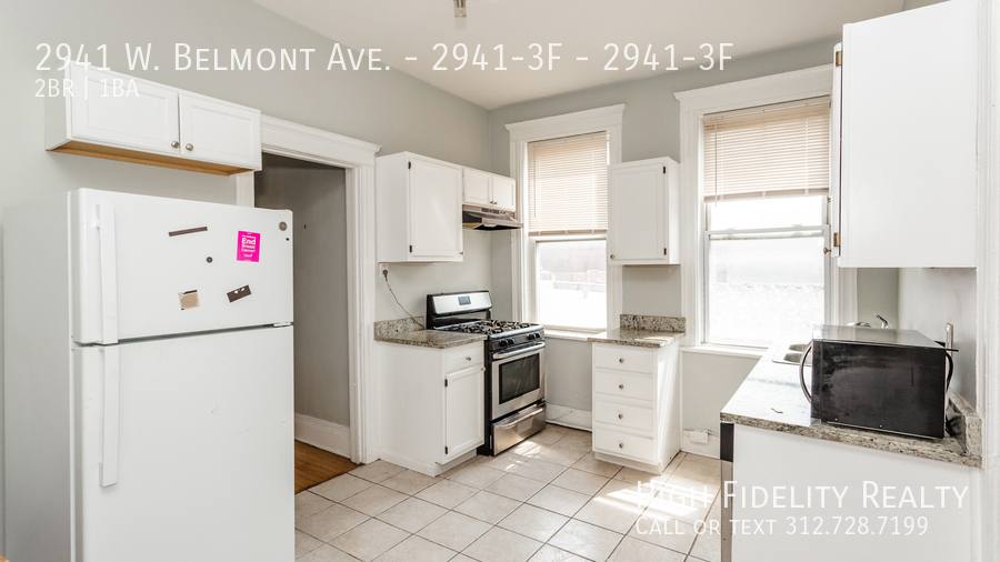 Apartment for rent at 2941 W Belmont Ave #3F, Chicago, IL 60618