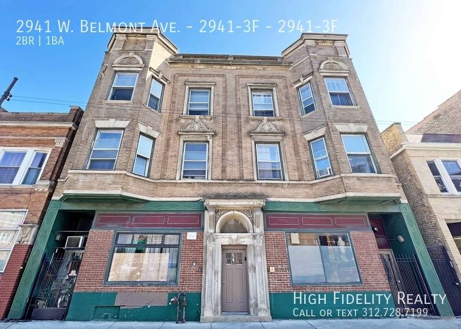 Apartment for rent at 2941 W Belmont Ave #3F, Chicago, IL 60618