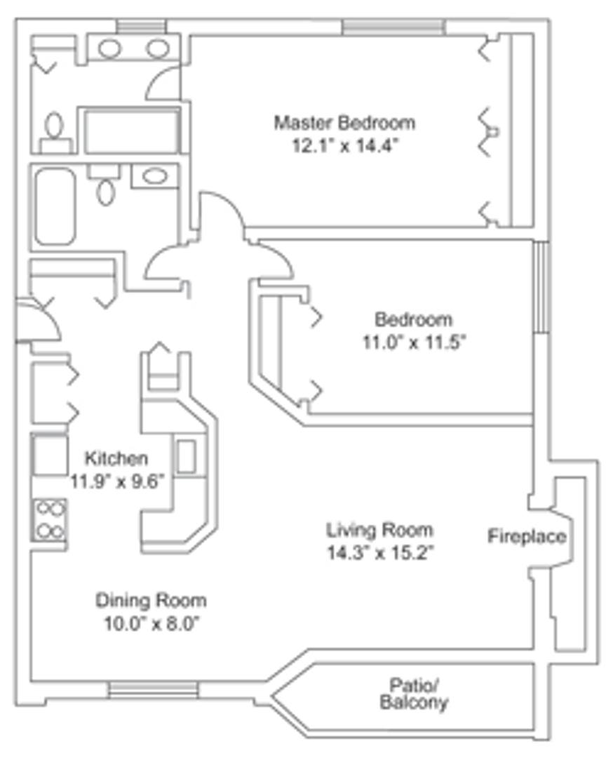 Apartment for rent at 220-248 S Rush St, Itasca, IL 60143